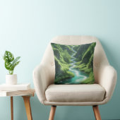 Rustige ontsnapping - de sereniteit van Natuur in Kussen (Stoel)