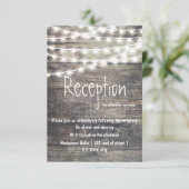 Rustige ontvangst van hout en touwlampen informatiekaartje (Staand voorkant)