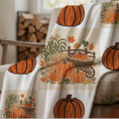 Rustige oogstpatchwork herfst Gingham herfst Deken