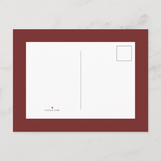 Rustige Oranje bladeren | Met Herfst gelijkgesteld Uitnodiging Briefkaart (Achterkant)