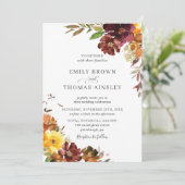 Rustige Oranje bruinkoolbrij Kaart (Staand voorkant)