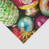 Rustige Ornamenten voor Kerstmis met ouderdom Tissuepapier (Detail)