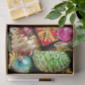 Rustige Ornamenten voor Kerstmis met ouderdom Tissuepapier (Geschenk)