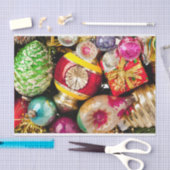 Rustige Ornamenten voor Kerstmis met ouderdom Tissuepapier (Craft)