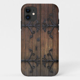 Rustige oude houten deur iPhone 11 hoesje