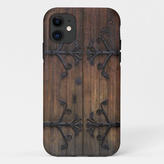 Rustige oude houten deur Case-Mate iPhone case (Achterkant)