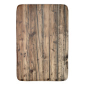 Rustige oude houten wagon badmat (Voorkant Verticaal)