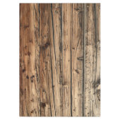 Rustige oude houten wagon tafelkleed (Voorkant)