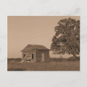 Rustige oude schuur briefkaart (Voorkant)