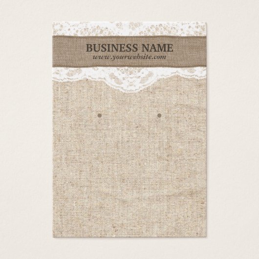 Rustige overlapping en loopbeeldscherm visitekaartjes (Voorkant)