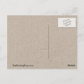 Rustige paardenkoppen briefkaart (Achterkant)