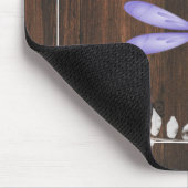 Rustige Paarse Dragonfly - Persoonlijke Muismat (Hoek)