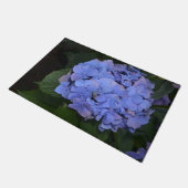 Rustige Paarse Hydrangea macrophylla Deurmat (Schuin)