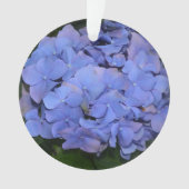 Rustige Paarse Hydrangea macrophylla Ornament (voorkant)