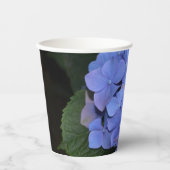 Rustige Paarse Hydrangea macrophylla Papieren Bekers (Voorkant)