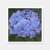 Rustige Paarse Hydrangea macrophylla Servet (Voorkant)