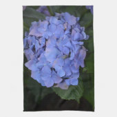 Rustige Paarse Hydrangea macrophylla Theedoek (Verticaal)