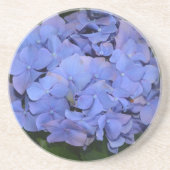 Rustige Paarse Hydrangea macrophylla Zandsteen Onderzetter (Voorkant)