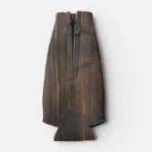 Rustige Paarse vlinder - Aangepaste flessenkoeler Flesjeskoeler (Achterkant)