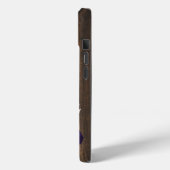 Rustige Paarse vlinder op maat Case-Mate iPhone Case (Achterkant / Links)