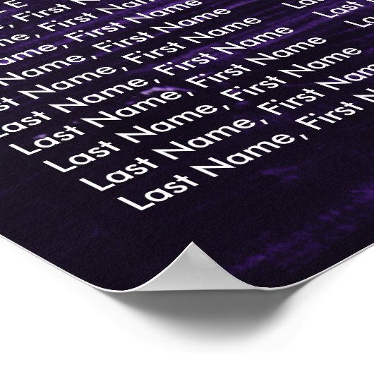 Rustige Paarse zonnebloempitten 12 Poster (Hoek)