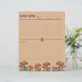 Rustige paddenstoelenkaarten (Staand voorkant)