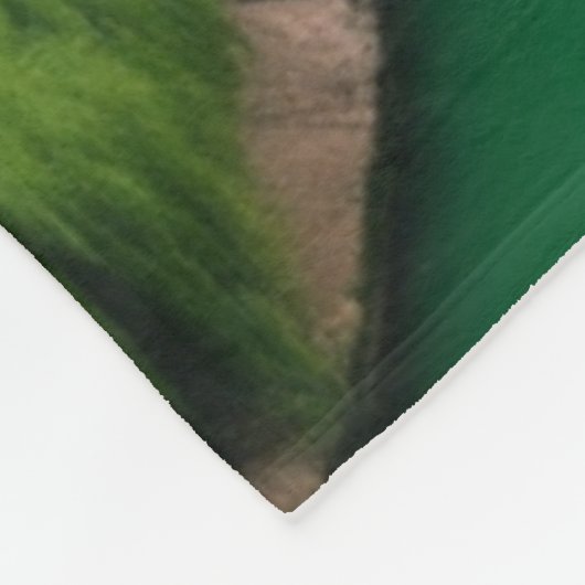 Rustige paden gooien - Emerald Waters & Mountain Fleece Deken (Hoek)