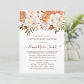 Rustige Pampas Genderneutraal station per Baby sho Kaart (Staand voorkant)