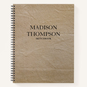 Rustige  papiermachine voor eenvoudige tekening notitieboek