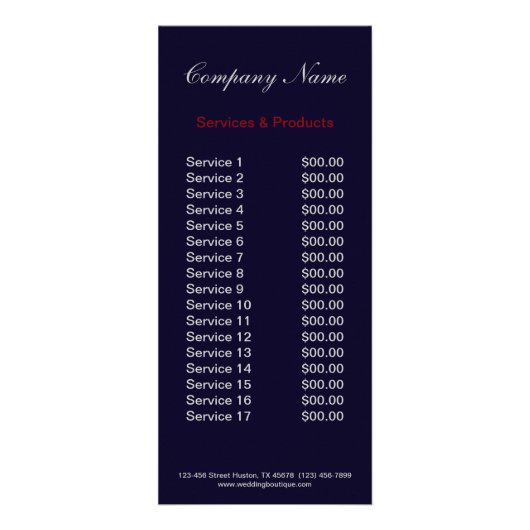 Rustige Patriottische Amerikaanse Wooden Construct Reclamekaart (Achterkant)