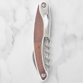 Rustige Patroonmonogram flacon Kurkentrekker (Achterkant)