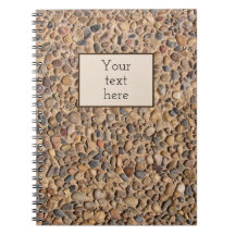 Rustige Pebble Stones Foto met aangepaste tekst