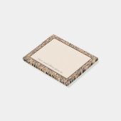 Rustige Pebble Stones Foto met aangepaste tekst Post-it® Notes (Schuin)