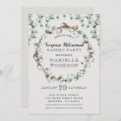 Rustige Pensioenpartij Kaart (Voorkant / Achterkant)