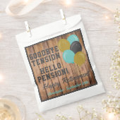 Rustige Pensioenquota en ballonnen Bedankzakje (Geknipt)