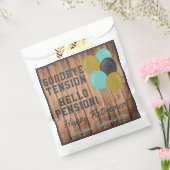 Rustige Pensioenquota en ballonnen Bedankzakje (Gezegeld)