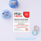 Rustige Pest Control Adverteren Flyer (Enkel)