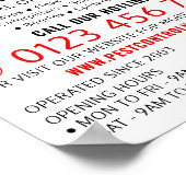Rustige Pest Control Adverteren Poster (Hoek)