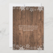 Rustige Pine Trees & String Lights Kerstfeest Kaart (Achterkant)