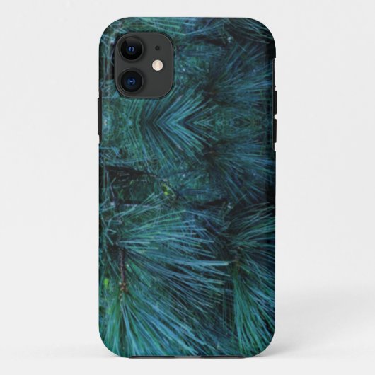 Rustige pinebomen | dennenbos | groene naaldbomen Case-Mate iPhone case (Achterkant)