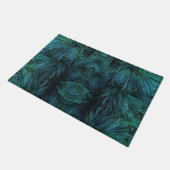 Rustige pinebomen | dennenbos | groene naaldbomen deurmat (Schuin)