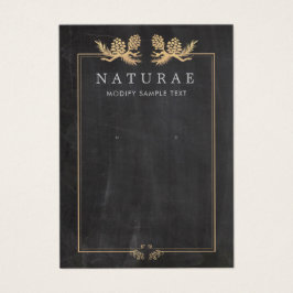 Rustige pinnen die juwelen vertonen visitekaartje