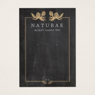 Rustige  pinnen die juwelen vertonen visitekaartje