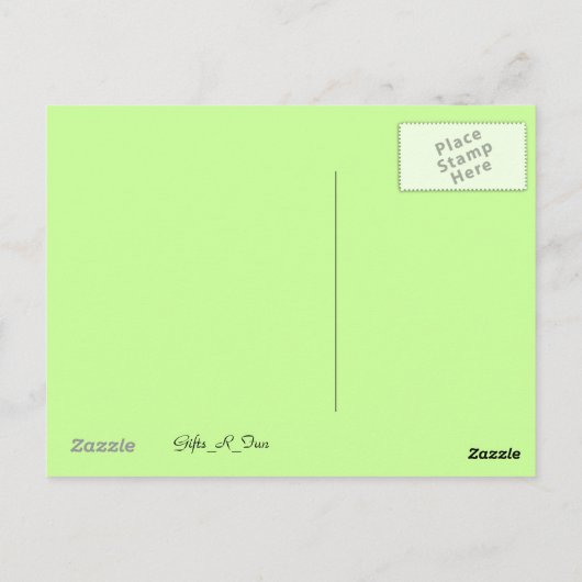 RUSTIGE PLEK BRIEFKAART (Achterkant)