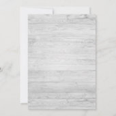 Rustige politieagent Thin Blue Line Retirement Kaart (Achterkant)