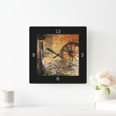 Rustige pomp, Nou en en Cartwheel scène Vierkante Klok (Huis)