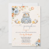 Rustige pompoen op Baby shower Kaart (Voorkant)