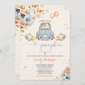 Rustige pompoen op Baby shower Kaart (Voorkant / Achterkant)