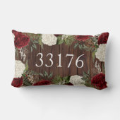 Rustige postcode Rozen die alleen maar met een paa Kussen (Achterkant)