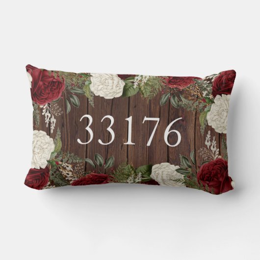 Rustige postcode Rozen die alleen maar met een paa Kussen (Achterkant)